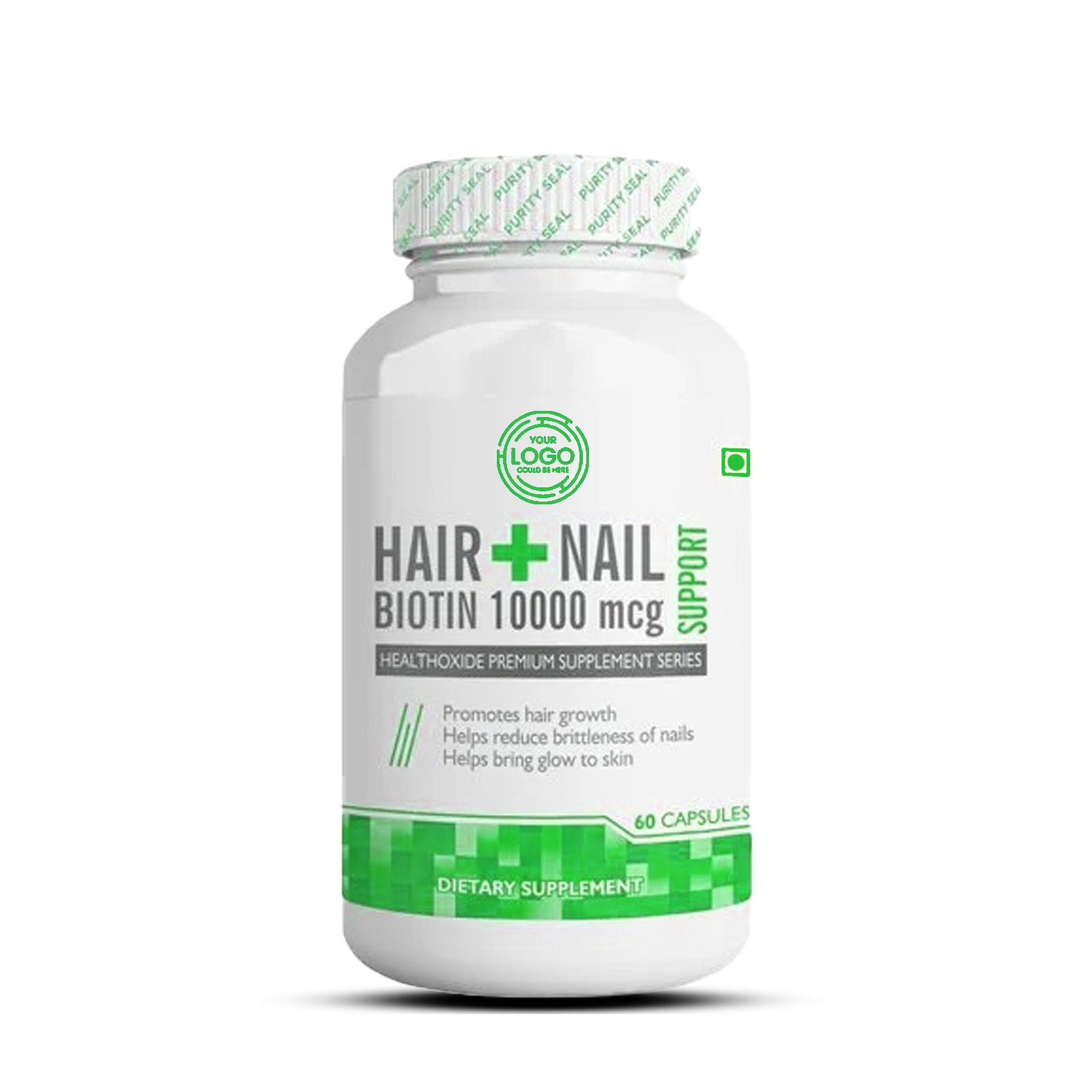 Hair + Nail Biotin 10000 mcg